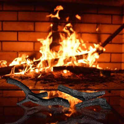 极速Simulation Fimrewood Simulation Charcoal for Fireplace