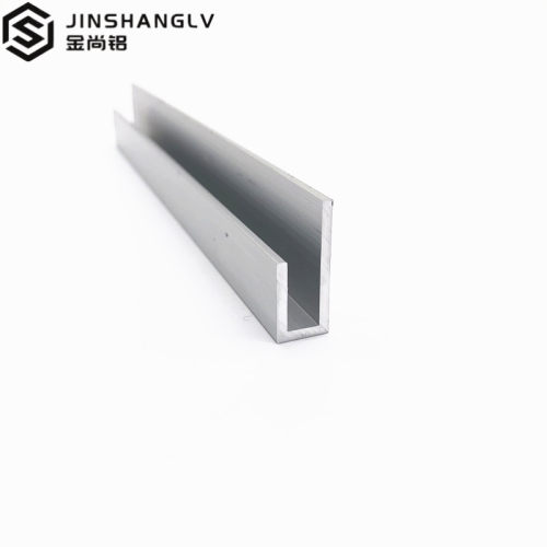 极速铝合金U型槽1k0x15x25x1.9内径6.2板材卡槽边框铝合金型材包