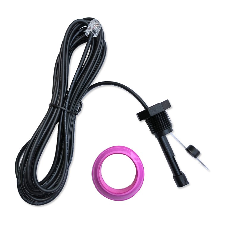 G1/2 水流开关 流量开关 流量传感器 带4.5米线 水晶头 泳池流量