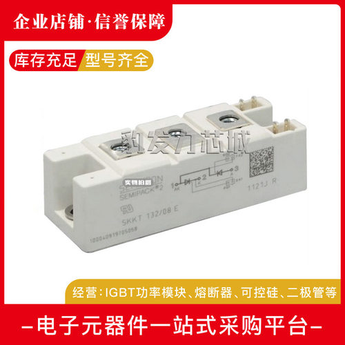 SKKT132/08E SKKT132/12E SKKT132/14E SKKT132/16E/18E可控硅