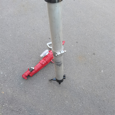 7665MZ双级气腿式风钻 向上式凿岩机 隧道风动打孔机用于巷道施工