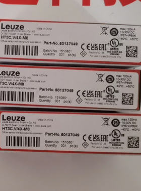 Leuze劳易测50137049，HT3C.V/4X-M8光电开关
