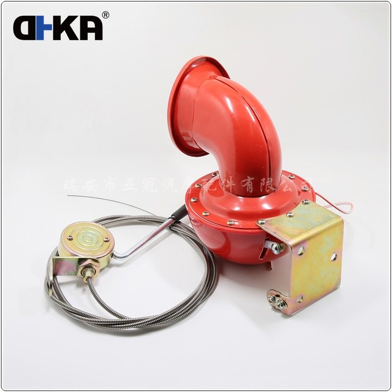 DHKA亚冠-批发-AS059A现货 牛叫喇叭带开关12V电喇叭改装喇叭