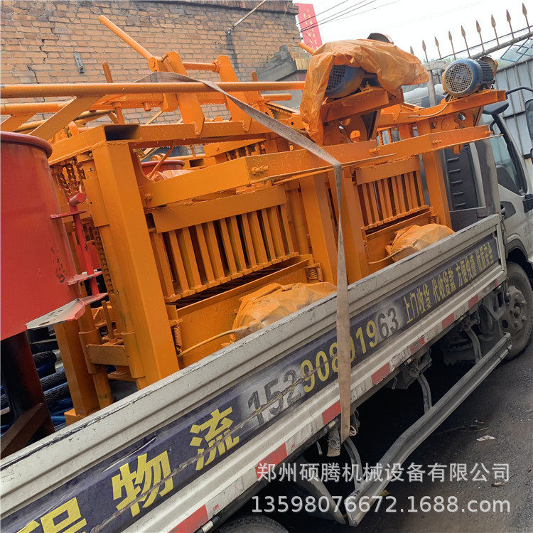 中小型免烧水泥制砖机粉煤灰水泥砖机小型两相电家用打砖机