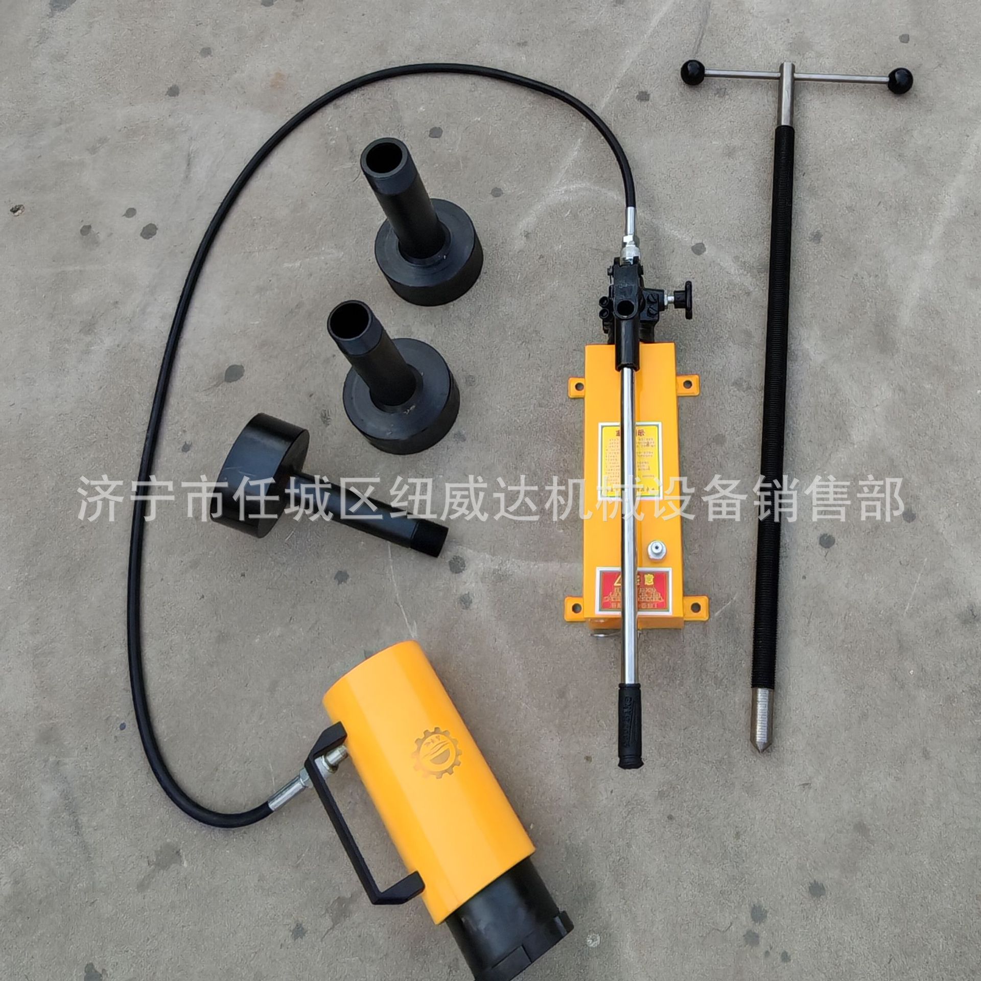 纽威达耦合器拆卸工具螺纹穿心式拆卸拉马42T液力偶合器拉马