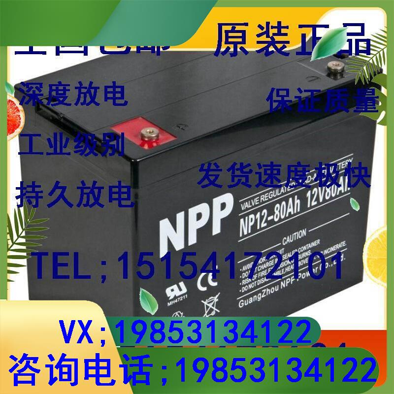 NP12-80AH UPS/EPS直流屏12V80AH消防太阳能计算机