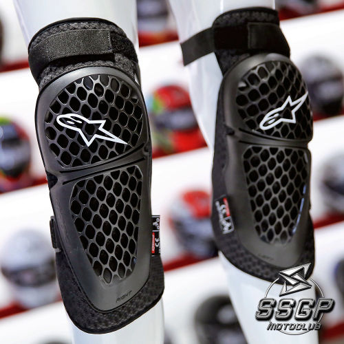 A星alpinestars摩托车护膝护肘骑士护具夏季网格透气防摔机车护具