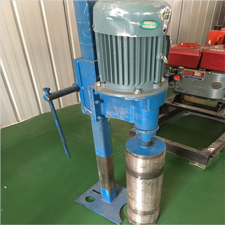 一拖二水平6kw水磨钻 水平水磨钻机 隧道钻进取芯5.5kw立式水磨钻