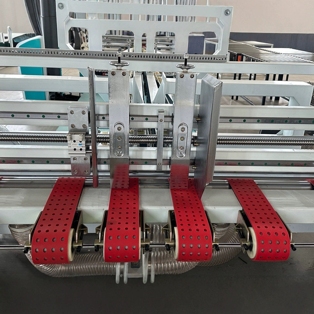 全新全自动粘箱机打钉机大小通吃瓦楞纸板成型机械现货型号齐全卓