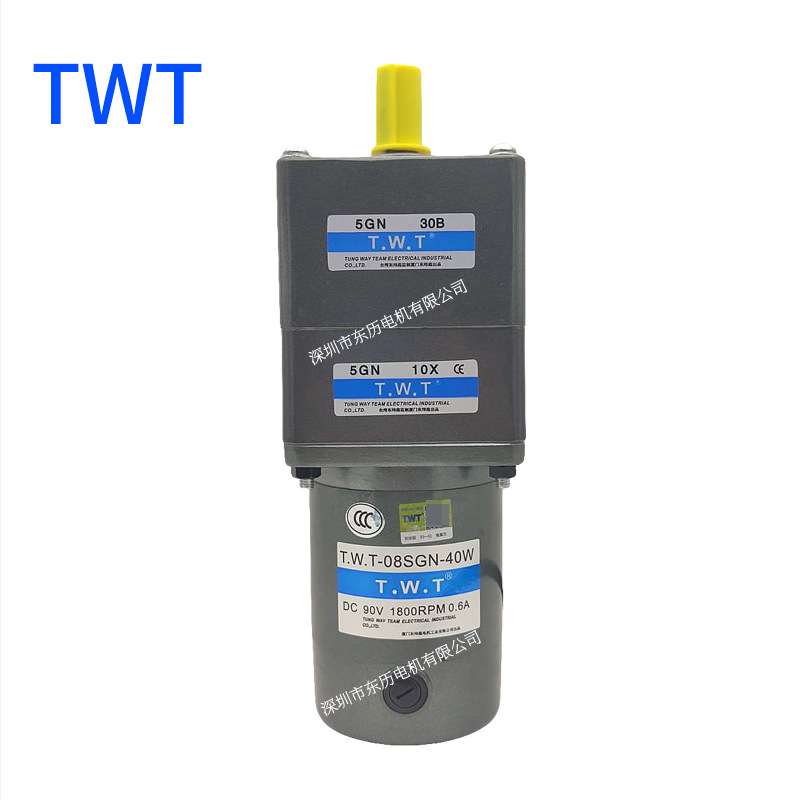 TWT台湾东炜庭电机T.W.T 08SGN-40W减速机5GN30B 5GN10X马达齿箱