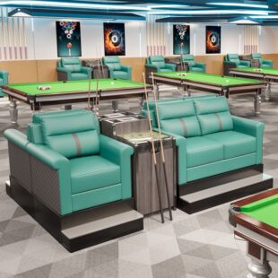 台球厅沙发观球椅新款桌球休息区专用观球椅子观战看球台球室沙发