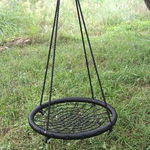 户外儿童圆盘秋千尼龙绳秋千吊床供应