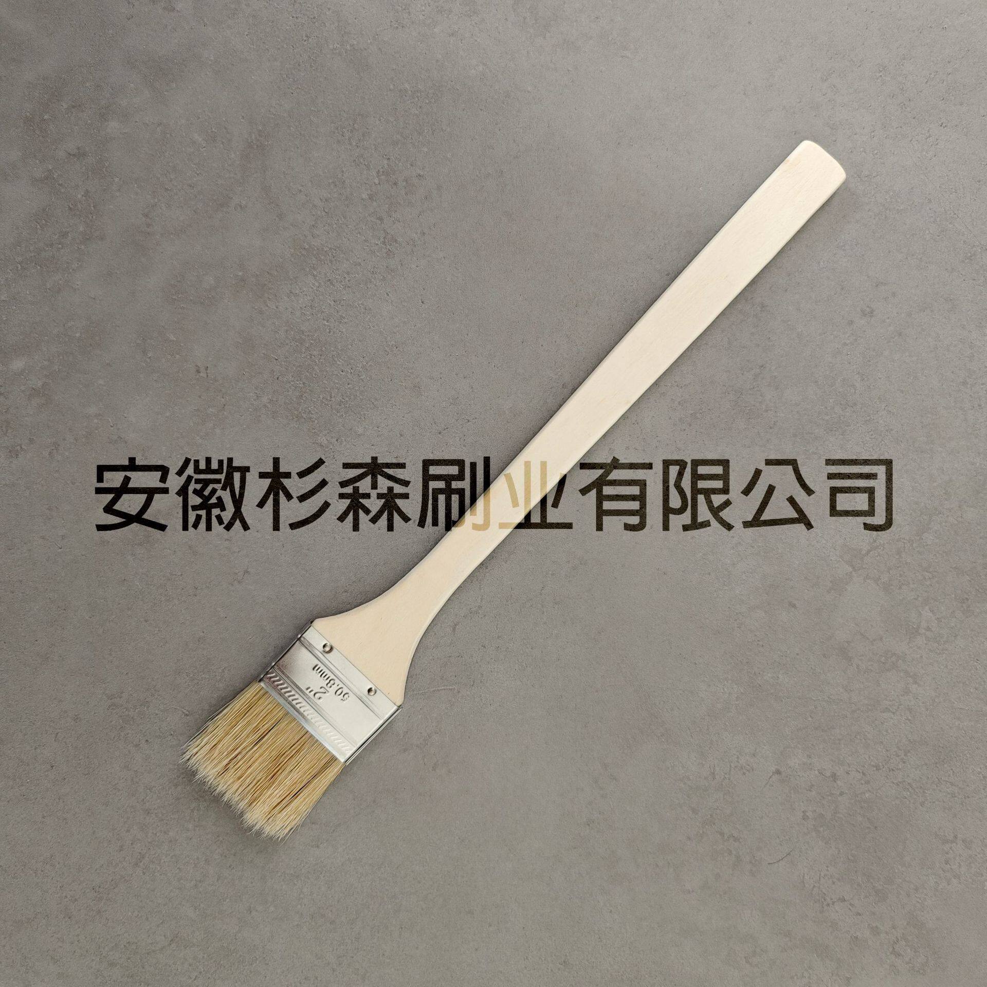 加长木柄猪鬃刷 油漆刷 猪毛刷加长柄刷子 远离高温工作环境