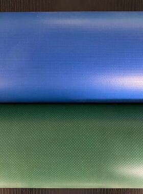 厂家直销绿色刀刮布鱼池养鱼泳池帆货车防雨篷盖布耐磨加厚阻燃布