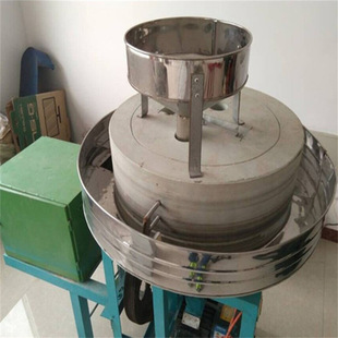 黄豆燕麦青稞研磨机 干辣椒艾绒碾磨石磨 两相电家用磨面机