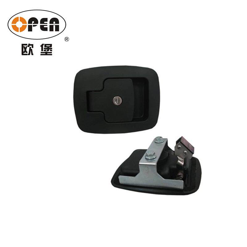 供应MS866-12黑色尼龙电柜门锁机械锁开关柜锁电器柜锁面板锁