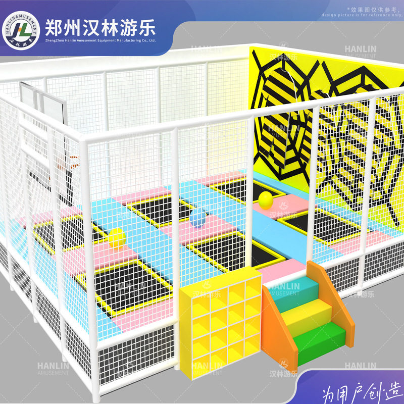 户外广场成人摆摊跳跳床游乐设备幼儿园大型蹦床室内外儿童蹦蹦床