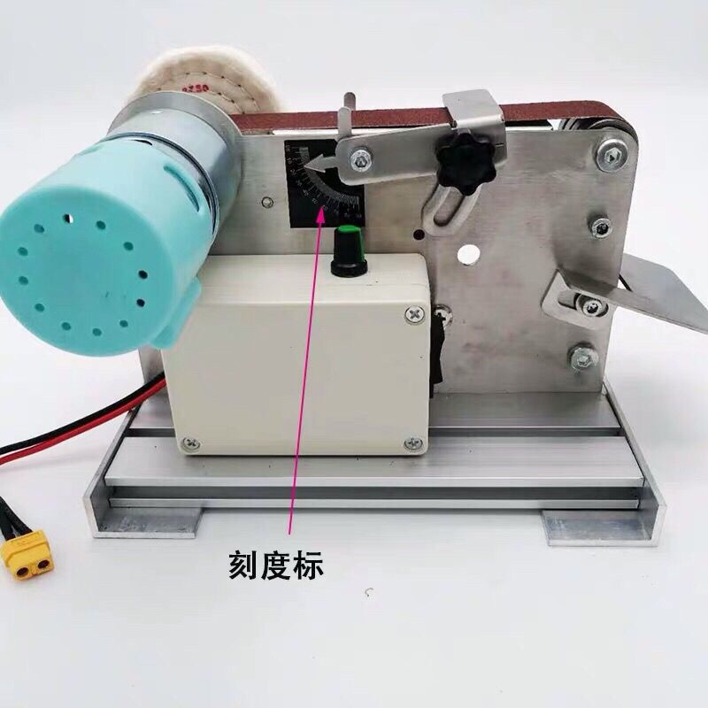 2026多功能微型迷你砂带机磨刀机抛光机打磨机定角磨刀机台式磨光