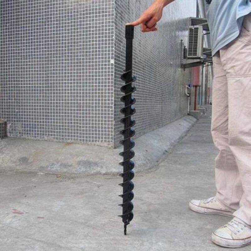 供应汽油地钻机通用配件——100MM直径双页合金钻头钻孔机钻头