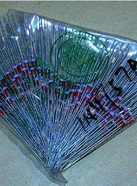 稳压二极管 1N4740 IN4740A 稳压玻璃管1W 10V DO-41