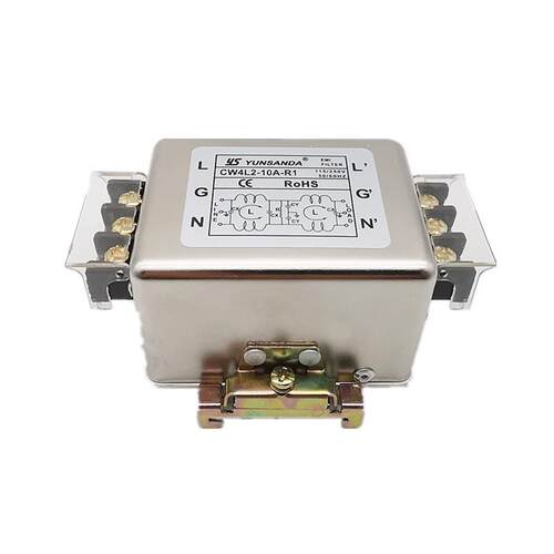 抗干扰导轨端子台电源滤波器CW4L2-10A-R110A20A30A全新原厂