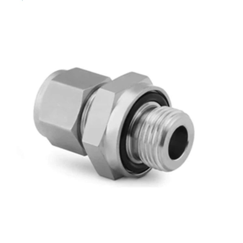 Swagelok世h伟洛克(SS-600-1-6ST)卡套管接头3/8inx 9/16-18 外螺