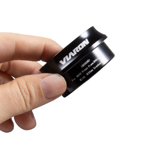 viaron山地自行车中轴PF30/BB30压K入式中轴转24mm喜马诺牙盘