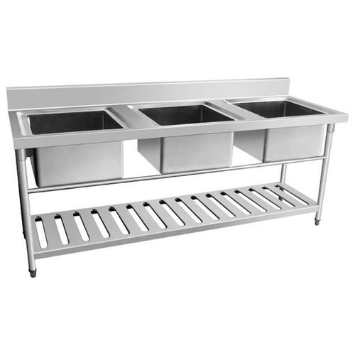 家用不锈钢e水池单双槽水池商用洗手池洗菜盆带支架饭店厨房洗碗