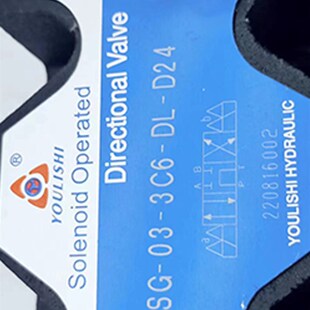 有力时电磁换向阀DSG-03- 3c6 - dul - d24dsg -03- 3c4 - d12 /2