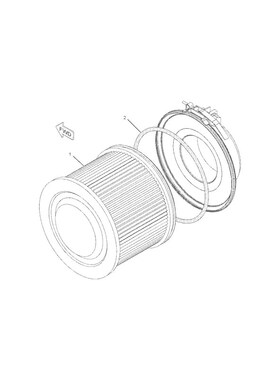 车用滤芯2003505 2625884 2655854 2300J5191 C281440 CF1840