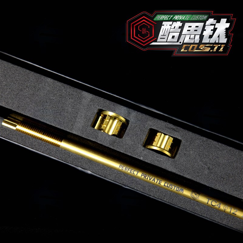 CosTi酷思钛合金M12中轴小牛CN1SM+U+改装九号劲战小龟