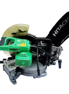 Hitachi日立斜切锯C10FuCH2切割机10寸多功能45度铝合金木材锯铝