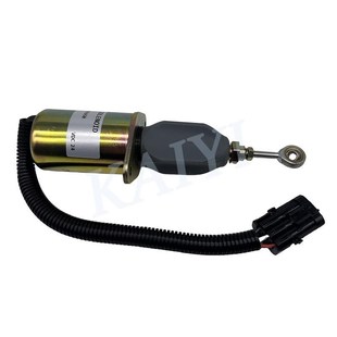 3935X650 305 12V 24V 7熄火开关电磁3935649 挖机配件现代R300