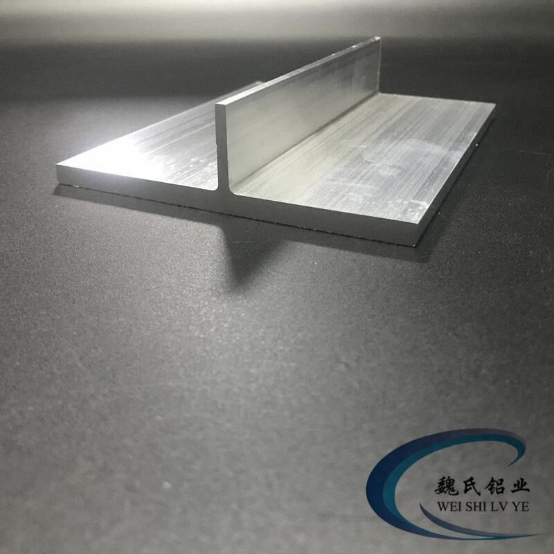 偏心T型铝100*26.5*5.5*3mm 非标T字铝L铝合金T型条 T型龙骨压缝