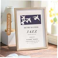 Creative solid wood picture frame photo A4 A3 8K 4K 24inches thumbnail 4