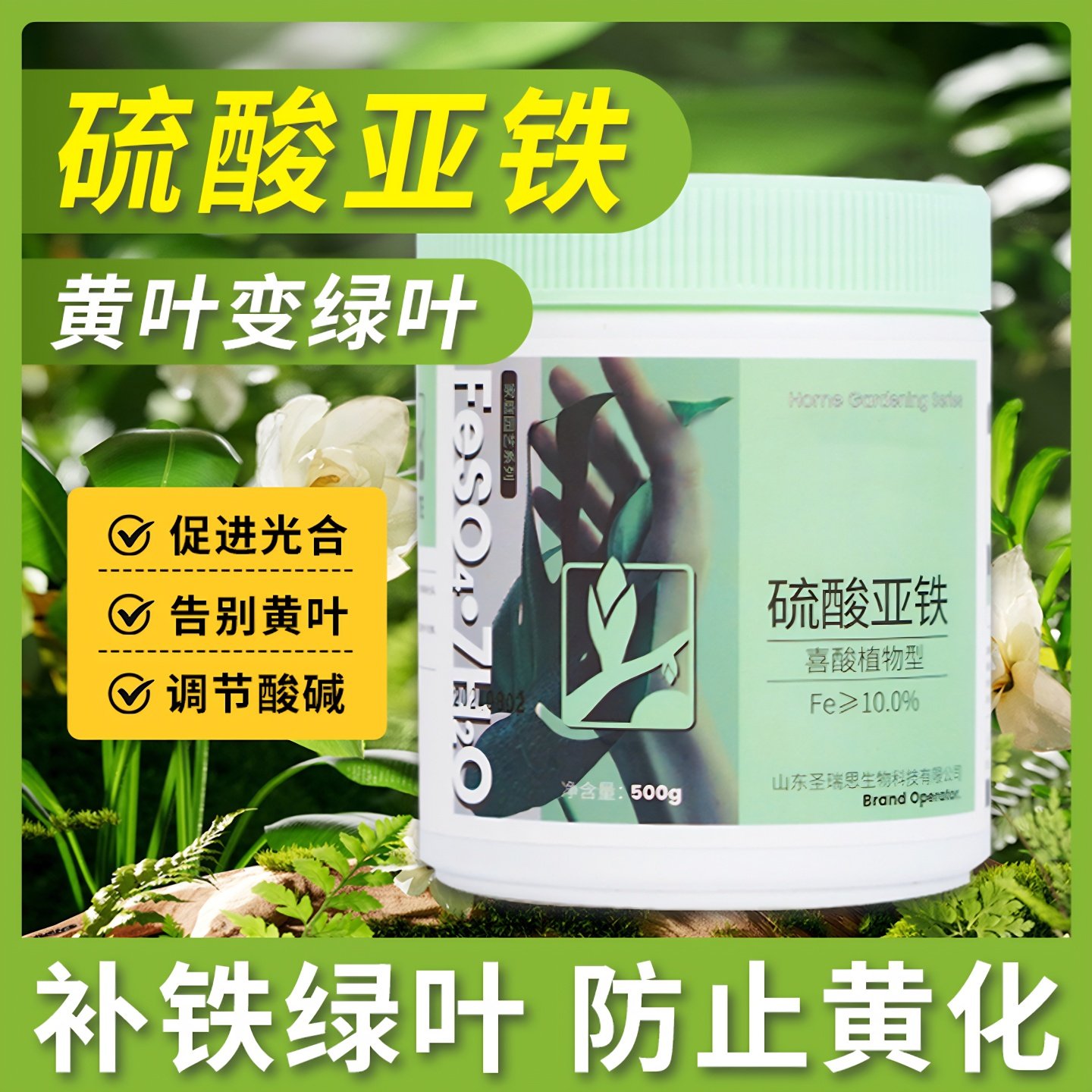 硫酸亚铁肥料绣球栀子花喜酸植物补铁调酸花卉专用酸性水溶肥颗粒,鲜花速递/花卉仿真/绿植园艺,土壤覆盖物,淘宝优惠券,粉丝福利购,淘宝优惠卷