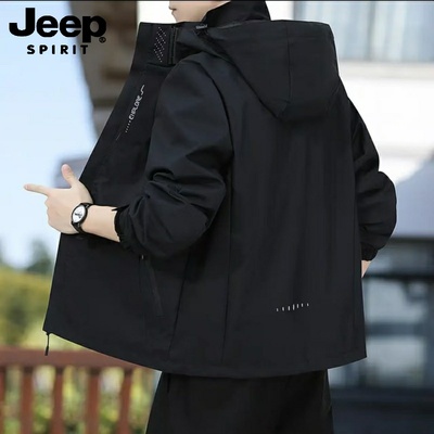 吉普冲锋衣防风防水户外风衣