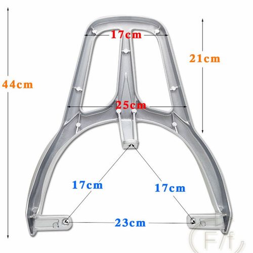 适用于雅迪冠能电动车M6铝t合金尾架YADEm6货架尾箱架外卖架后备