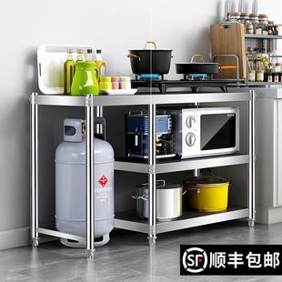 煤气灶柜子家用液化气灶台台架煤气罐小厨柜家用厨房多Z功能储物