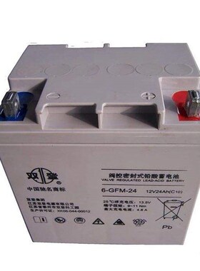 双登蓄电池1e2V24AH双登6-GFM24 UPS电源直流屏免维护铅酸蓄电池