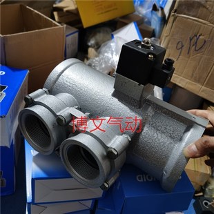 F50 32F uL50 L40 L32二位三通截止换向 40F 2寸DN50电磁阀K23JD