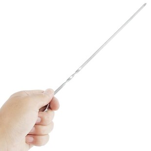 Roast Skewers SXteel Pcs BBQ Stainless Round Stick Needle