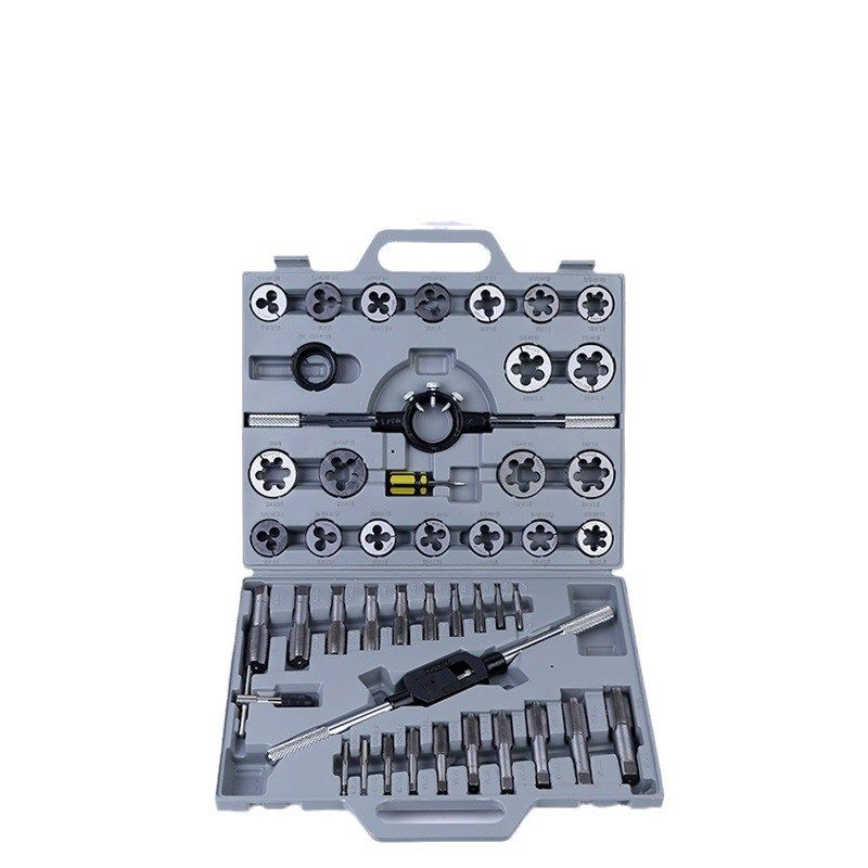 英制丝锥a板牙45件套丝锥板牙组套丝攻套装45PC成套 丝锥板牙45PC