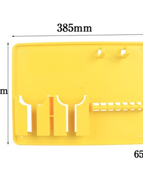 锁具塑料挂板PC黄色开放式一体式Y锁具工作站