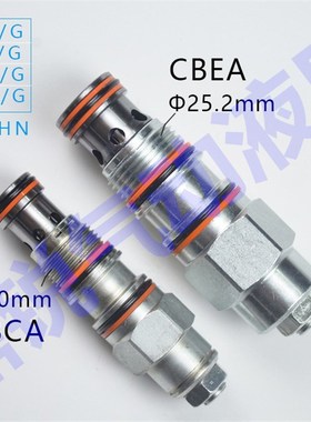 双向平衡阀 VBCD-G1/4-DEA 双向平L衡阀 液压管道平衡调节阀