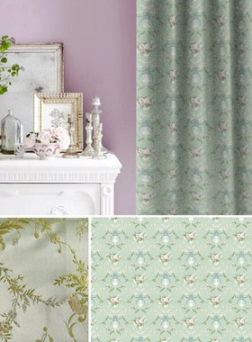 窗帘面料布料B680K6花枝3色可选