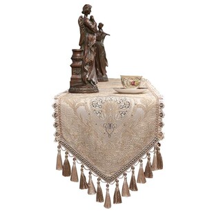 欧式桌布茶几餐桌台n布布艺轻奢布桌旗高档美式床旗长条罩桌巾套