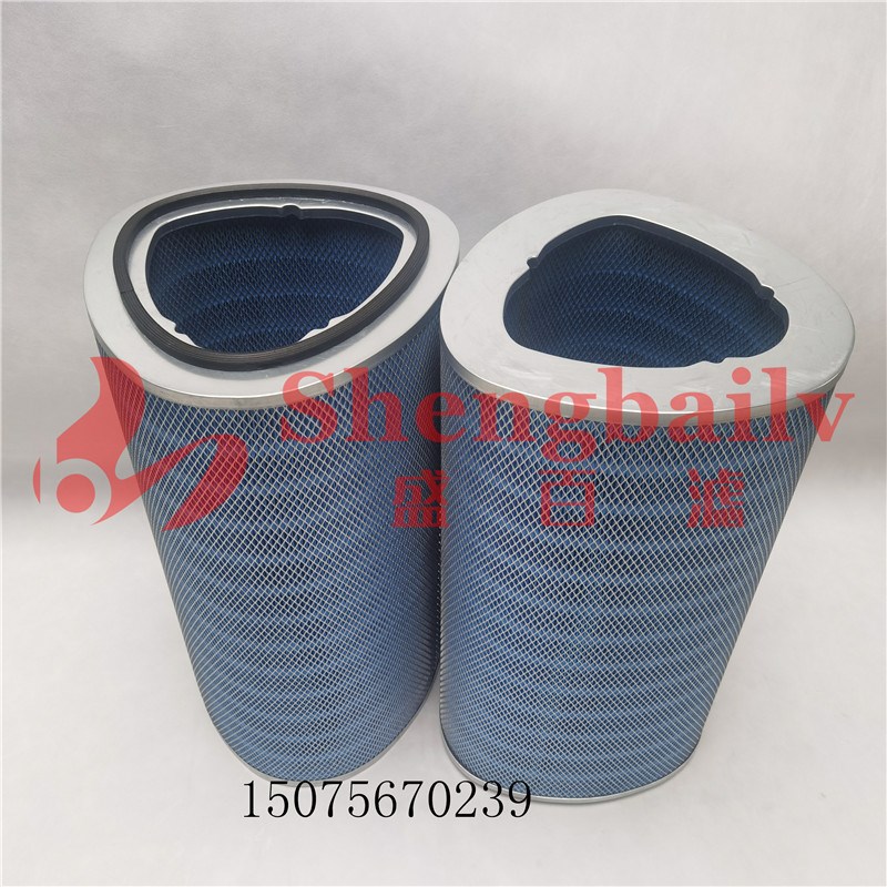 P034301-016-436 集尘器滤筒三角形阻燃除Q尘滤芯P303040