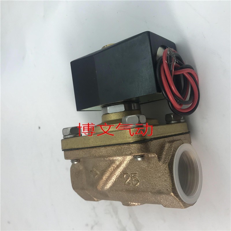 CKD喜开理ADK11-25As 02H DC24V AC220V电磁阀常闭铜体二通