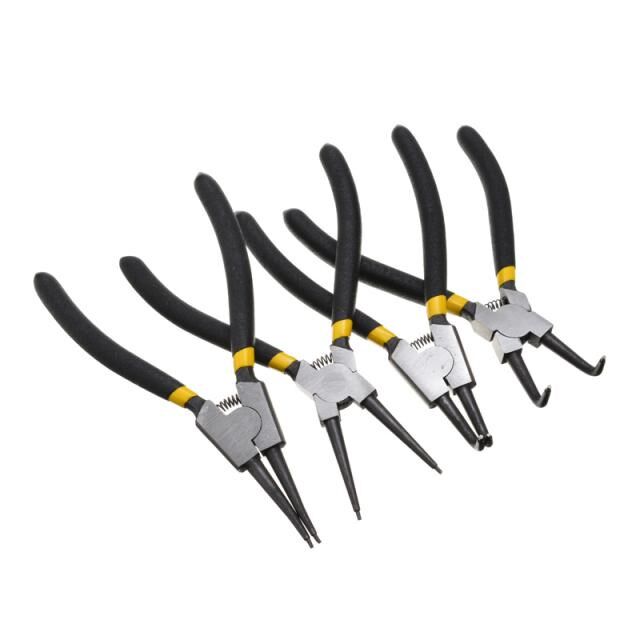 4pcs Carbon Steel Retainiwng Ring Pliers 7 Snap Ring Plier